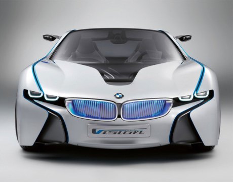 BMW с лазерными фарами